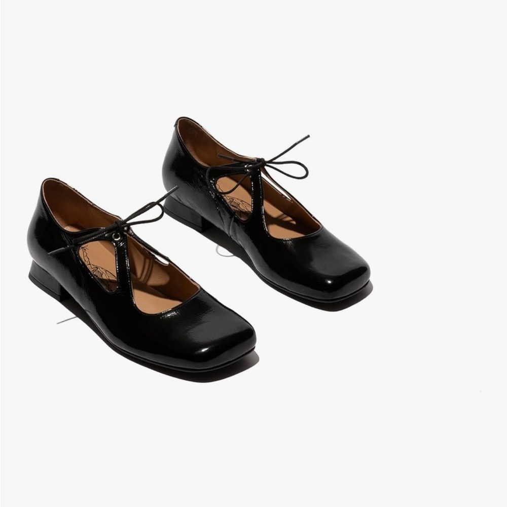 Fly London Black Patent Flats